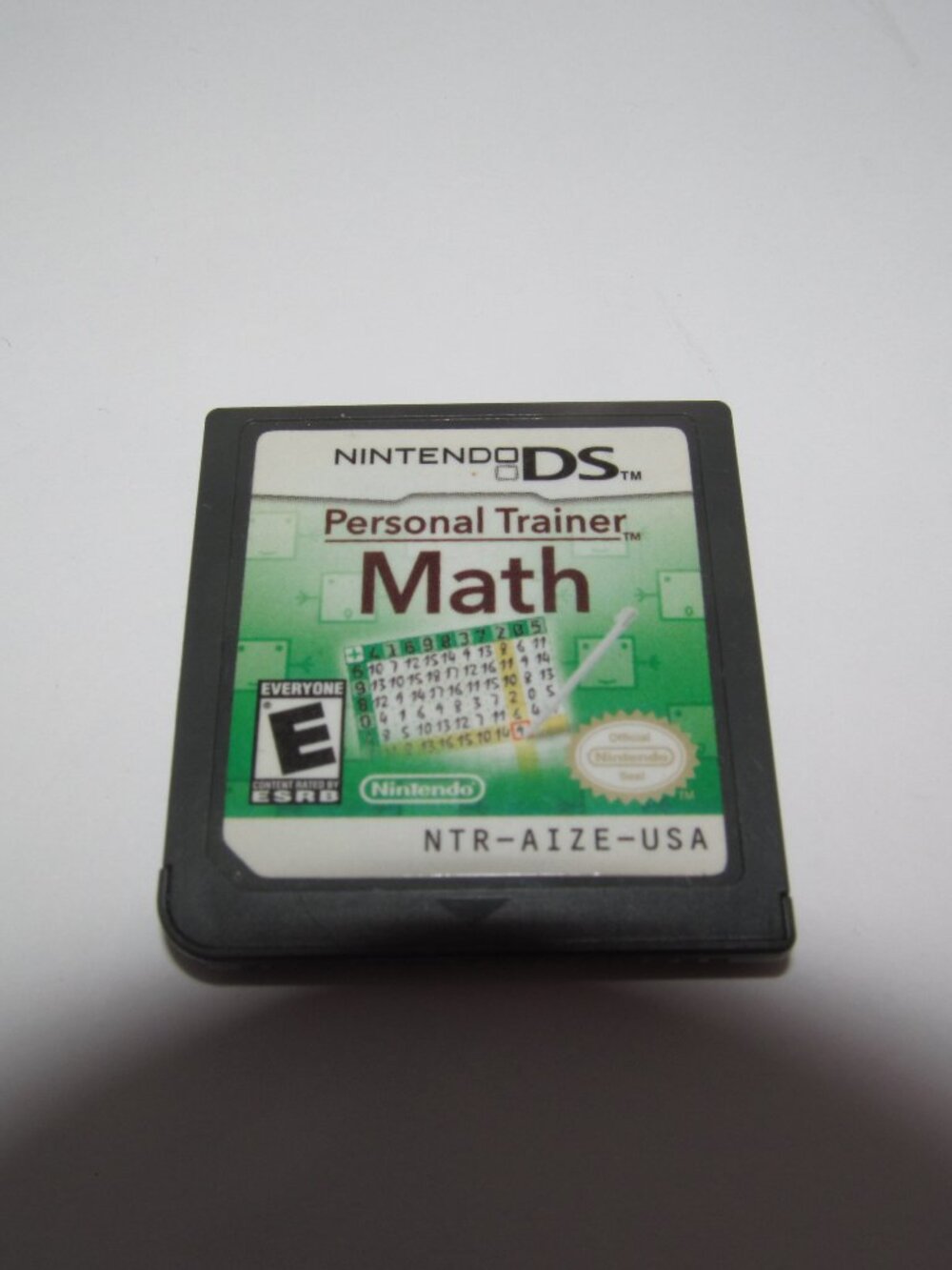 Personal Trainer Math Nintendo DS 3DS 2DS Video Game Educational Back to School